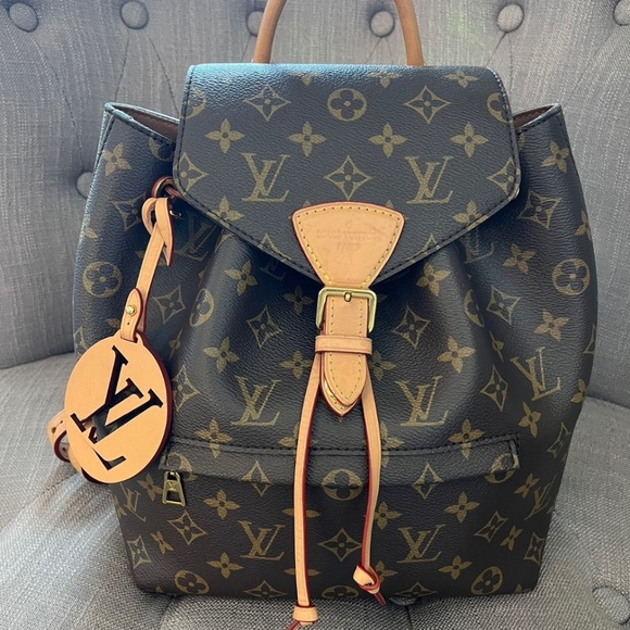 Louis Vuitton Montsouris PM Monogram Canvas Backpack - Picture 1 of 6